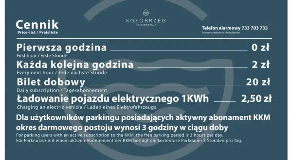 Ile kosztuje parking w Kołobrzegu? Sprawdź ceny i oszczędź!