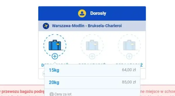 Jak nadać bagaż rejestrowany Ryanair i uniknąć dodatkowych opłat