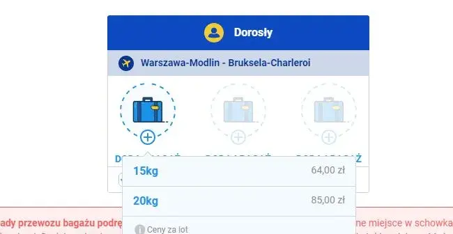 Jak nadać bagaż rejestrowany Ryanair i uniknąć dodatkowych opłat