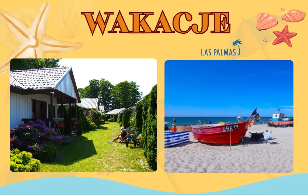 Dąbki noclegi z wyżywieniem: domki letniskowe i plaża z łodziami. Idealne miejsce na wakacje.