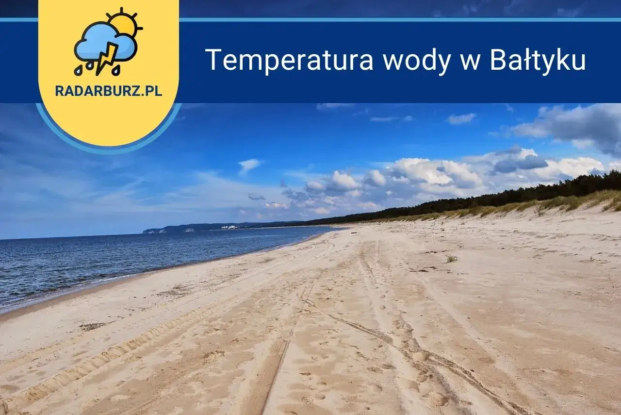 Plaża nad Bałtykiem, idealna na wakacje. Sprawdź, ile stopni ma woda w Bałtyku, by zaplanować kąpiel.