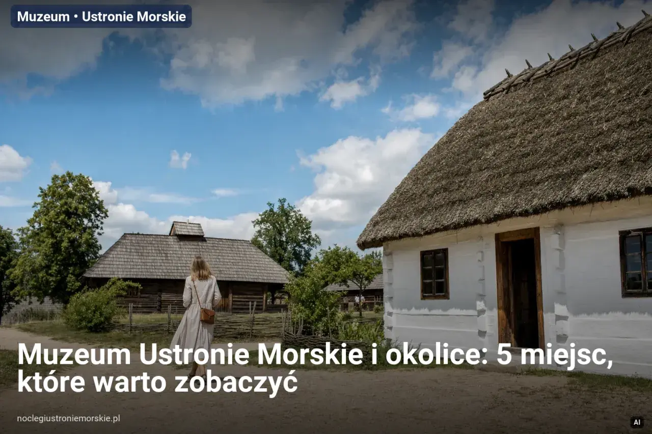 Ustronie Morskie: Muzeum i skansen, gdzie warto zobaczyć tradycyjną architekturę i poczuć klimat dawnej wsi.
