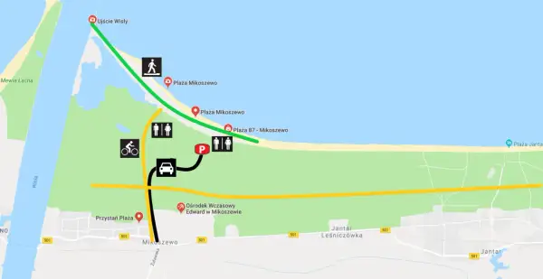Ile do morza z Mikoszewa? Odkryj bliskość plaży i atrakcje